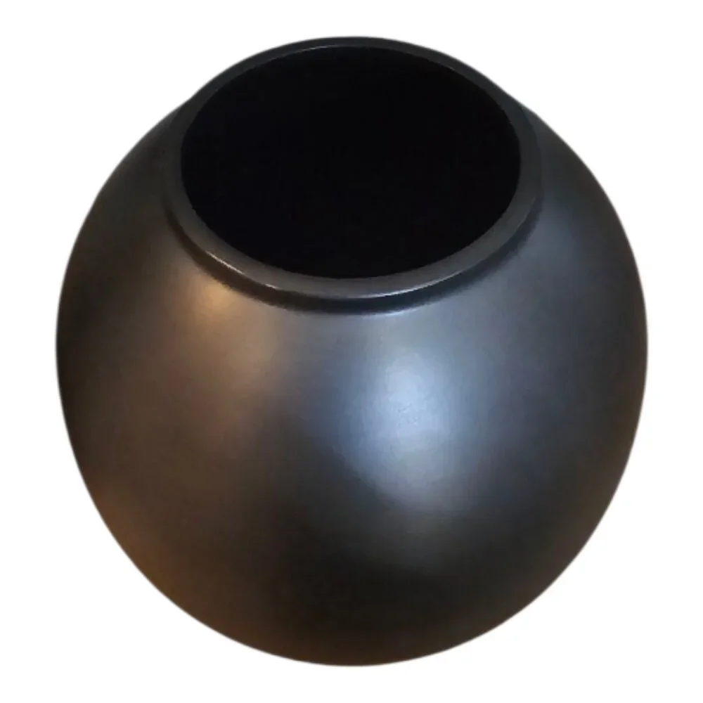 West Elm - Carter Oil Rubbed Bronze Medium Metal Round Vase, NIB